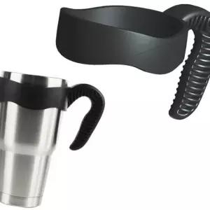 카페손잡이 모던 레버 가벼운 기능성디자인 냉온보틀손잡이 900ml 뚜껑있는컵 특이한머그컵 가족선물 부부