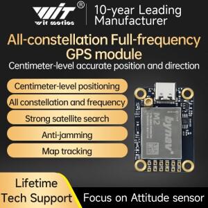 WITMOTION RTK-M20 전체 별자리 주파수 초소형 전파 방지 초기 고정 시간: 30s GNSS GPS