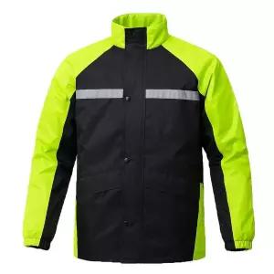 형광 반사 라인 오토바이 우의 상하의 세트 배달 우비 비옷