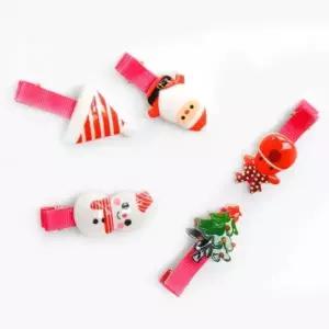 크리스마스머리핀 파티용품 루돌프 눈사람 머리핀