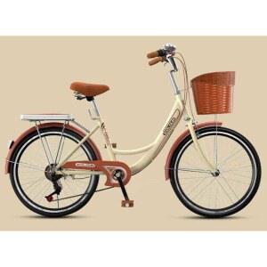 클래식 자전거 마실 옛날 성인용 야외 통근 성인세발자전거 접이식 성인 통학