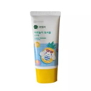 그린핑거 시나모롤 야외놀이 워셔블 선크림 80ml (SPF50+) 1개