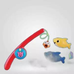 낚시놀이 목욕놀이 장난감 자석 물고기 완구 아기튜브 뜰채 영유아튜브 유아물놀이튜브