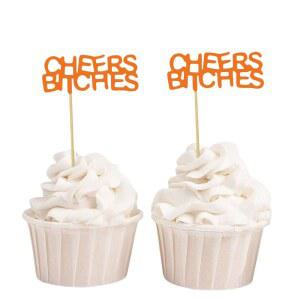 달링 기념품, 컵케이크 토핑 파티 디저트 장식 - 40팩