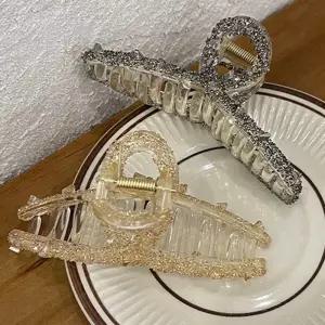 여자 큐빅 화려한 헤어 스타일링 빅사이즈 머리핀