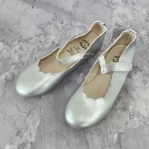 키즈 실버 메리제인 무광 여아단화  210만 가능)