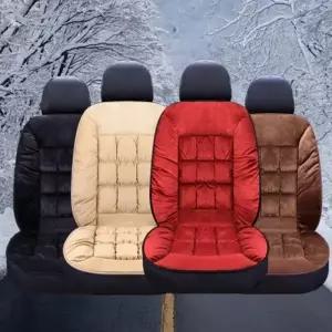 겨울 카시트 극세사 차량 방석 패딩 자동차 시트커버