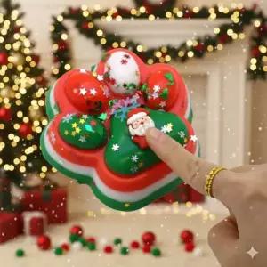 자광 크리스마스 산타말랑이-소고양이 발바닥 1박스8개 루돌프 눈사람