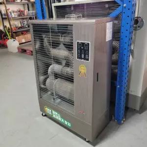 KY-915 튜브히터 연료30L 24평 2024년 미연소냄새제거 중고돈풍기 원적외선 리모콘 커버포함