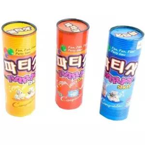 파티용 폭죽 축하 꽃가루 다채로운 파티 연출 (WFKD3KY)