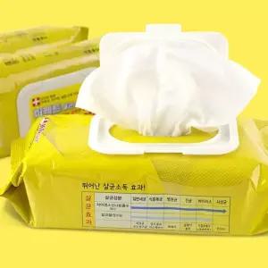 추천제품 엠보물티슈 인기템 요양원 두꺼운 병원 100개(80매) 환자용