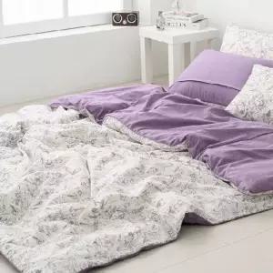 글로리 30수 광목 홑 이불커버 D(더블) 퍼플 180 x 220 (WFKEFPE)