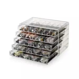 5단 서랍형액세서리케이스 쥬얼리보관함 서랍형 5단보석함 (WFKDG7F)