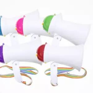 확성기 미니 메가폰 휴대용 싸이렌 마이크 대회 (WFKEMRF)