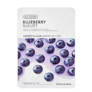 더페이스샵 마스크팩 1일1팩 갈아만든 블루베리 20매