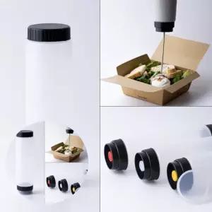 액상용 케찹통 거꾸로 350ml 소스통 소스용기 가정용소스통