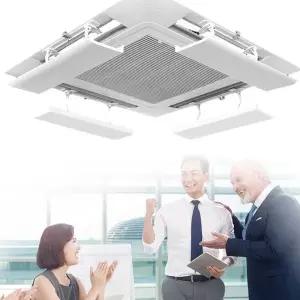 고품질 사무실용 냉기분산 방향조절 에어컨 바람막이 날개 (WFKDZP7)