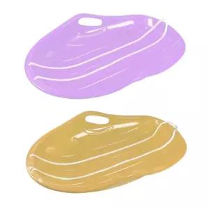 1인용 국내생산 잔디 눈썰매 알라딘 갯벌체험 플라스틱  모래 색상랜덤 썰매 아동용 1개