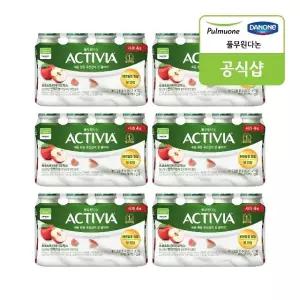 [풀무원다논] 마시는 액티비아 사과 4입(130ml x 4입) x 6개