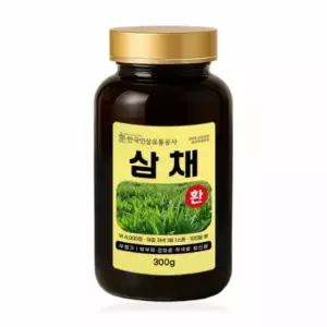 한국인삼유통공사 삼채환 삼채뿌리 삼미황채 뿌리부추 삼미채 삼채 가루 분말 300g