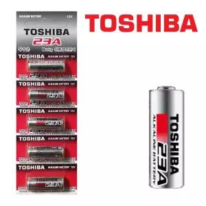 [퍼니메이커]TOSHIBA 23A 12V 알카라인 건전지5개 무수은 도시바 특수건전지 배터리 밧데리