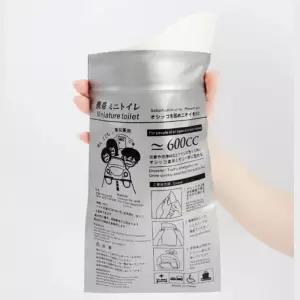 차량 비상용 휴대용 남자 여자 소변 응고 봉지x5개 차량소변기 야외