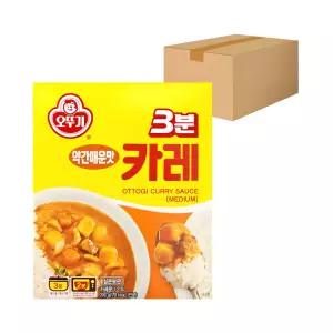 오뚜기 3분 카레 약간매운맛 200g 24개