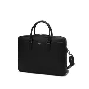 매장정품 HAZZYS 헤지스 [쇼핑백동봉] 블랙 단색 소가죽 서류가방 HJBA4E601BK 841750