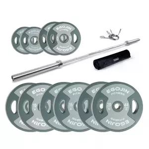 이고진 클럽용 CPU 바벨 중량 원판 121kg 세트 웨이트 역기 헬스