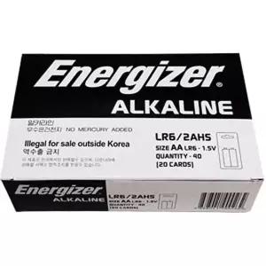 [퍼니메이커]에너자이저AA2_2Px20개입 공구 전기류 건전지 생활용품 배터리
