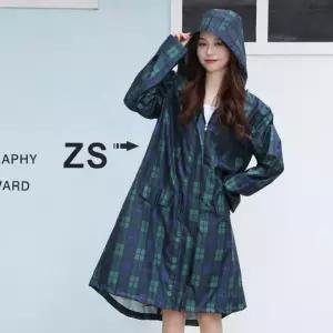 [퍼니메이커]여성 레인코트 바람막이 우비 트렌치 여자 코트 여성레인코트 성인우비 레인자켓 패션우비