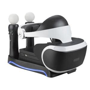 4in 1 PS VR 2 세대 수직 스탠드 안경 커넥터 보관 키트 2021