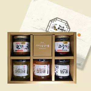 [피아골미선씨]프리미엄 장류2종/천연벌꿀3종 선물세트4호