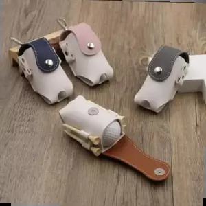 골프공파우치 골프공 파우치 티꽂이 2구 수납 주머니 6Color