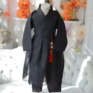 [보리보리/도담도담]검정 도포 남아한복 유아 아기 전통