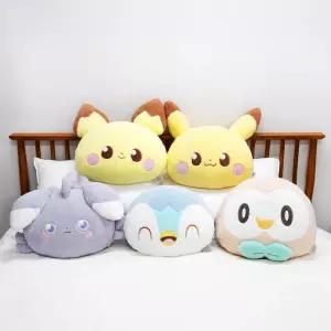 포켓피스 얼굴쿠션 5종 택1카츄 피츄 캐릭터 몬쿠션 방석 소파용품