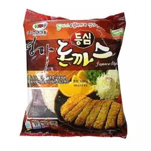 튀김 등심돈까스 (냉동)명가 1kg(5입) 업소용