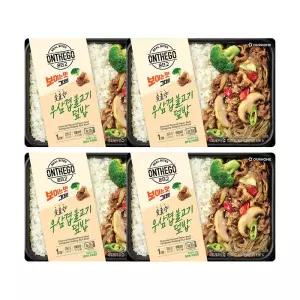 아워홈 온더고 우삼겹불고기덮밥 290g, 4개