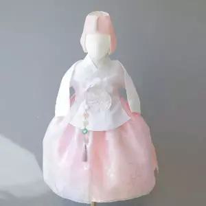 [보리보리/도담도담]은하수 당의 여아 유아 아기 돌 한복 백일-10호