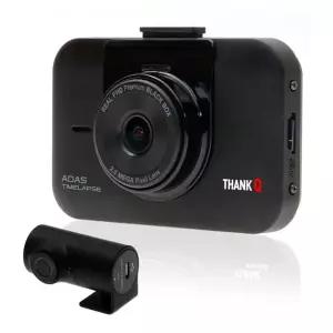 블랙박스 12v~24v지원 64GB+GPS 국내생산 땡큐 2채널