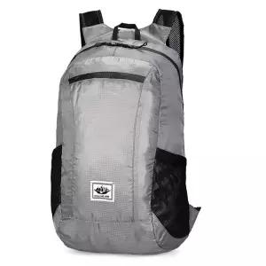 2색 1개 휴대용 등산가방 접이식배낭 초경량 간이 백패킹 하이킹백