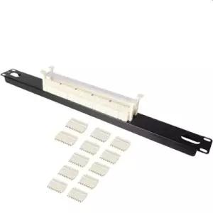 허브랙 서버 110블럭 50p 배선정리 전네트워크자재 렉자재 자재 선반 앵글 판넬 메니지먼