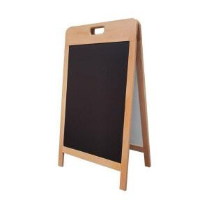 양면 안내판 업소용 입간판 원목 탄화색 매대 프레임 제도판 거치대 A형 원목입간판