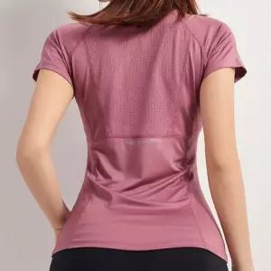 여성 스포츠웨어 트레이닝복 상의 헬스 슬림핏 반팔운동 트레이닝 여자 러닝 츄리닝 여름캠핑룩 크롭운동