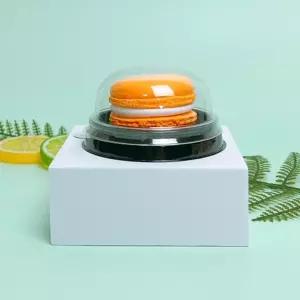 중앙패키지 높은(고) 돔형(원형) HP-100 양갱 화과자 디저트 케이스 - 70개