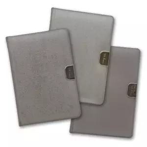 메탈릭저널L 스톤그레이 1개 빅드림직장인노트 튼튼한 디자인 장식 국산 라인 프리 고급 선물용 졸업