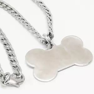 문펫 뼈다귀 인식표(특대) 45cm강아지 목걸이 애견 목줄 반려