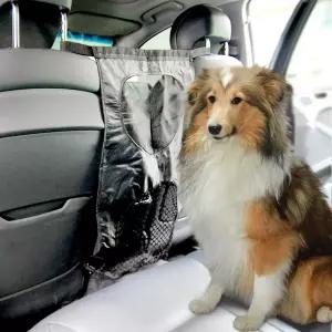 차량 애견 칸막이완울타리 고양이 펜스 강아지 팬스 반려 안전 전문 펫울타리 동물 시트고정 생활 커튼 접