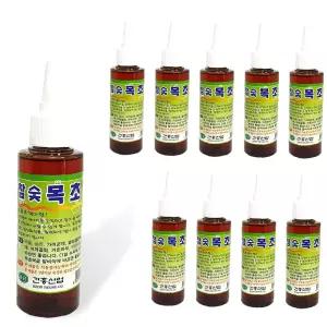 국산 참숯 숙성 목초액 110ml 발관리 탈취 10개