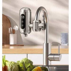 온수기 수도꼭지 냉수 온수 전기온수기 인스턴트 다기능 목적 이중 디스플레이 온도